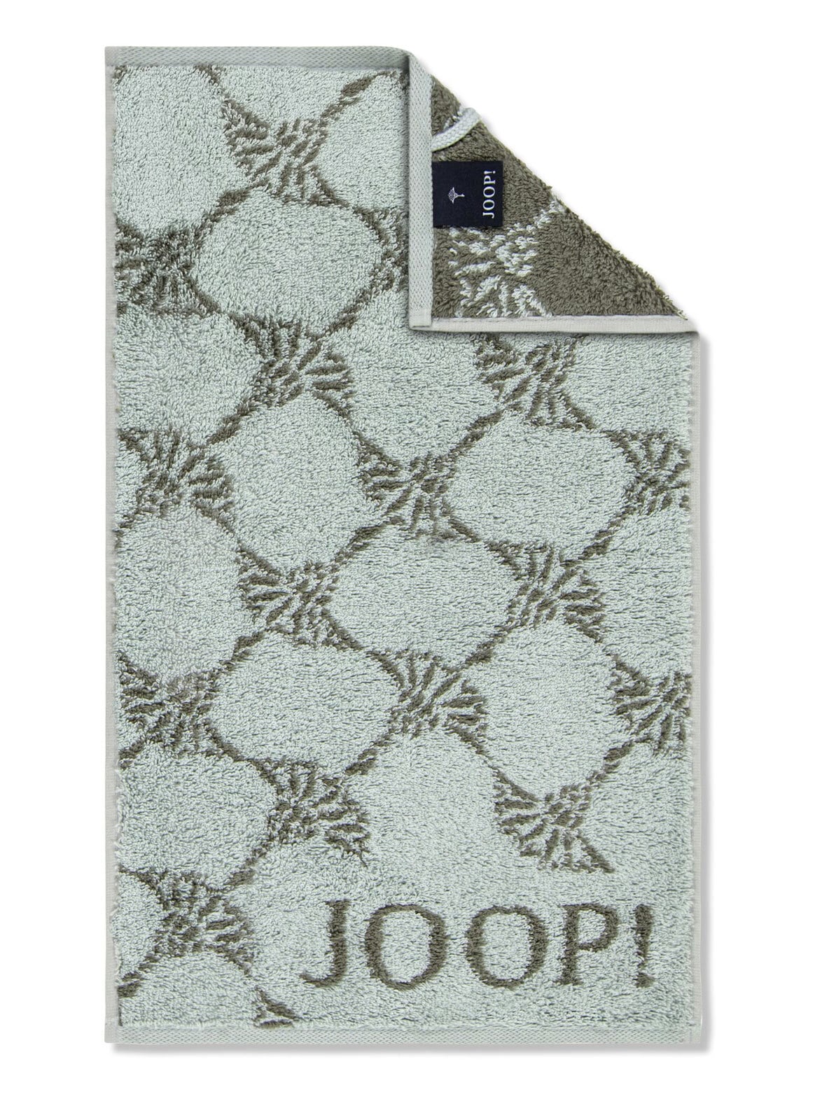 JOOP! Gästetuch CLASSIC CORNFLOWER 30 x 50 cm salbeigrün