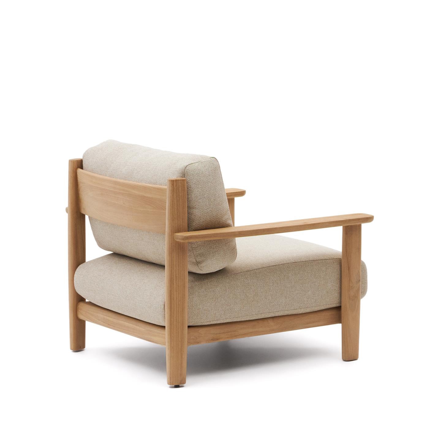 Kave Home Loungesessel Outdoor TIRANT Teak /naturfarbig