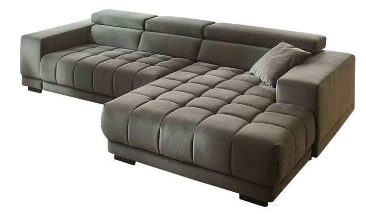 Ecksofa OLIVIA 329 x 190 cm olive