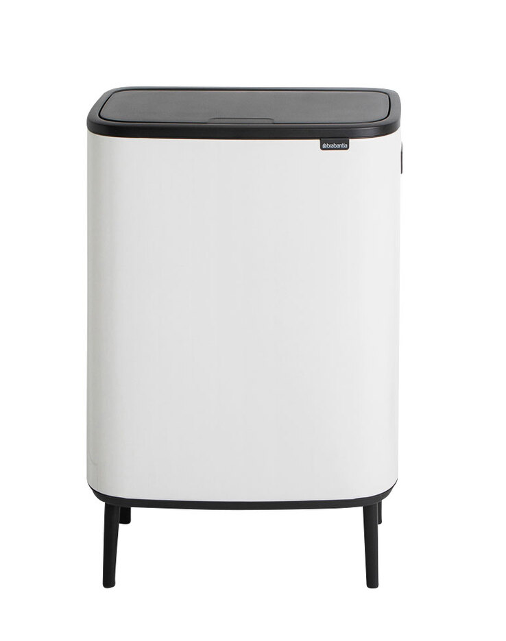 brabantia Mülleimer BO TOUCH BIN HI 2 x 30 Liter white