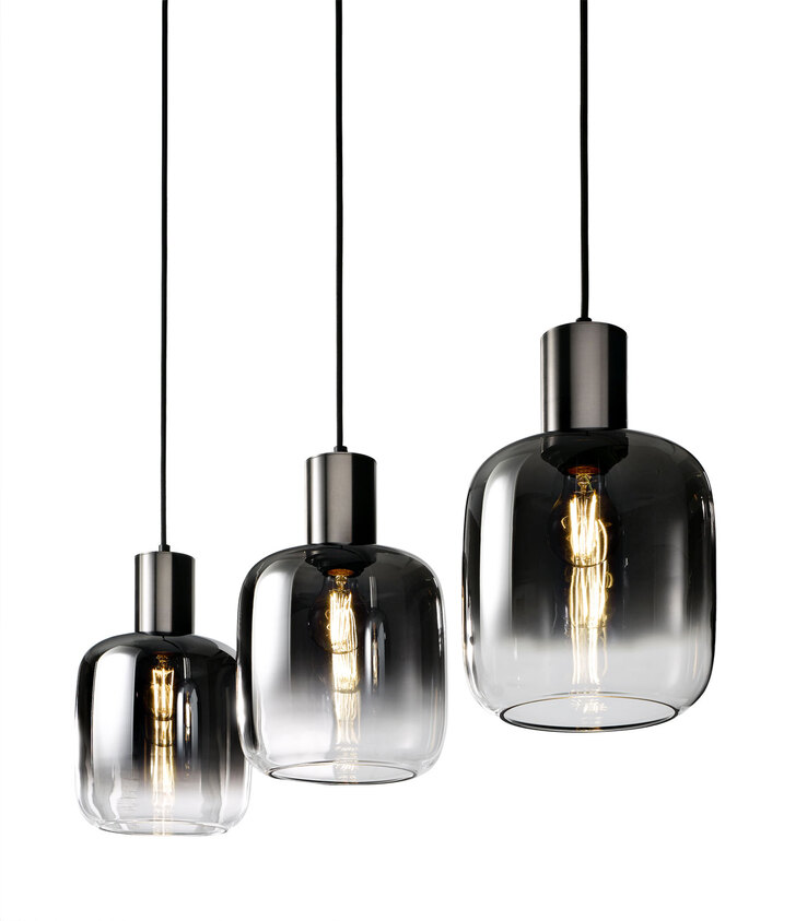 casaNOVA Retrofit Balkenpendel SVENJA 3-flg anthrazit
