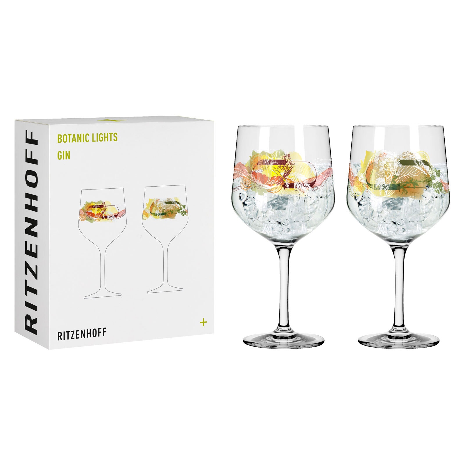 RITZENHOFF Gin Kelch BOTANIC LIGHTS 2er Set