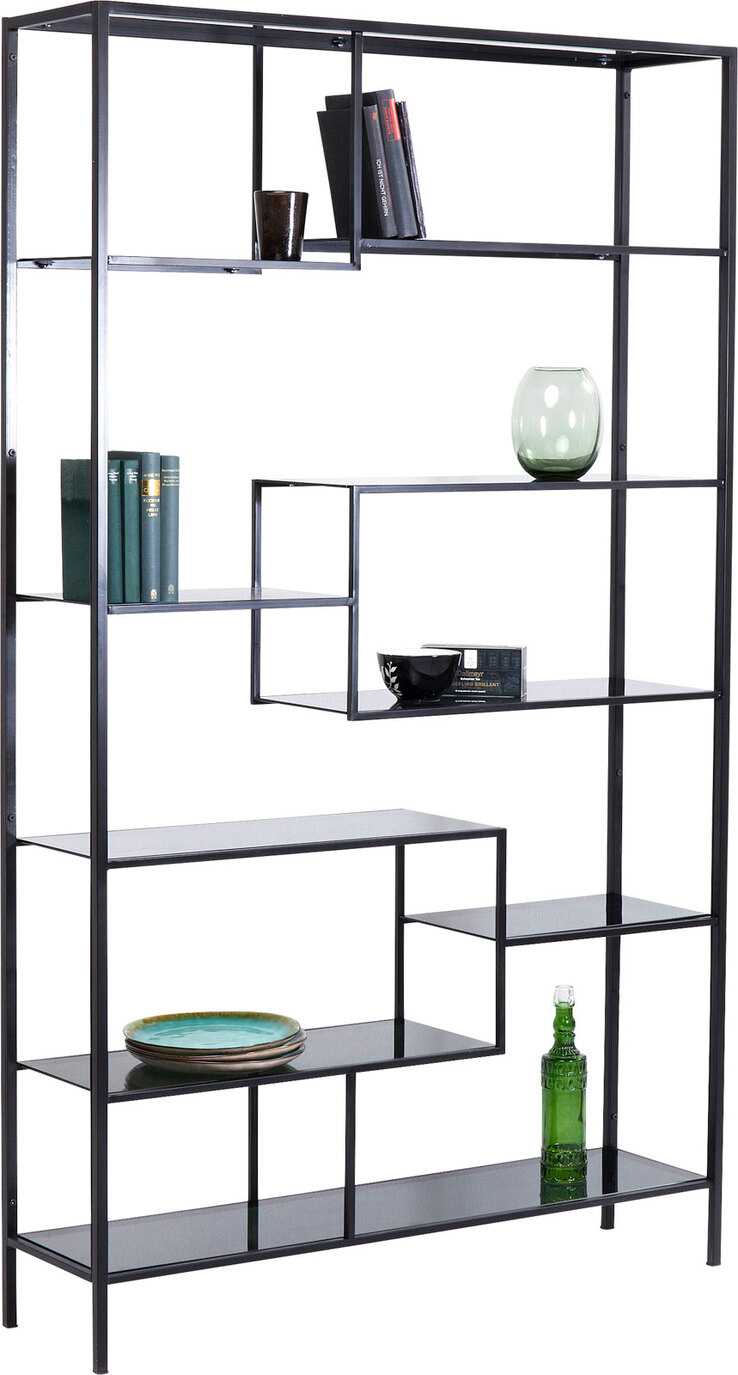 KARE DESIGN Regal LOFT 115 x 195 cm schwarz