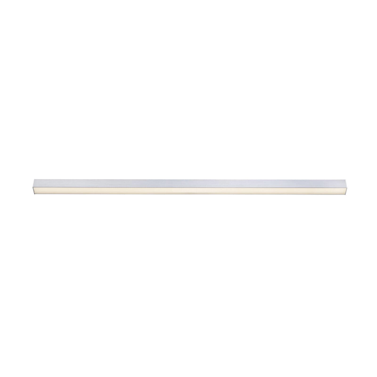 Paul Neuhaus LED Deckenlampe PURE-LINES 110 x 4 cm alufarbig