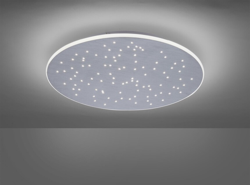 Paul Neuhaus Smart Home CCT LED Deckenlampe Q-NIGHTSKY alufarbig