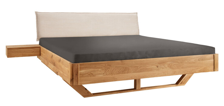 Bettgestell XI 180 x 200 cm braun/ beige