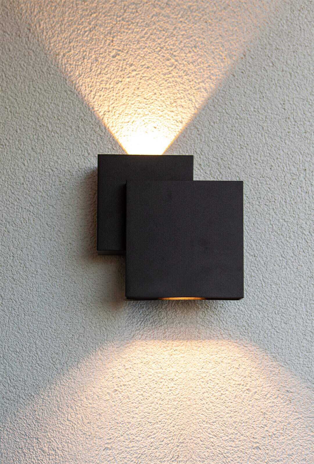ECO-LIGHT LED Außenwandleuchte RIALTO schwarz