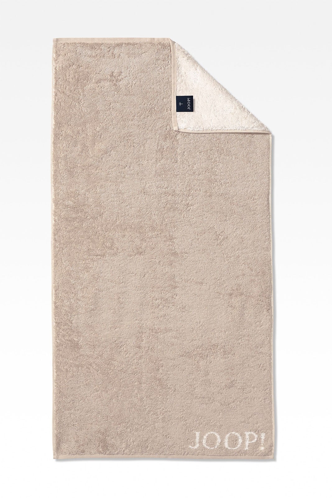 JOOP! Duschtuch DOUBLEFACE 80 x 150 cm sandbeige