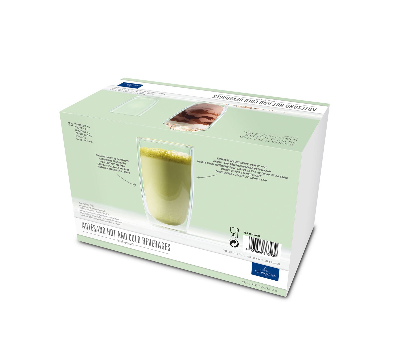 Villeroy & Boch Becher ARTESANO HOT & COLD BEVERAGES 2er Set