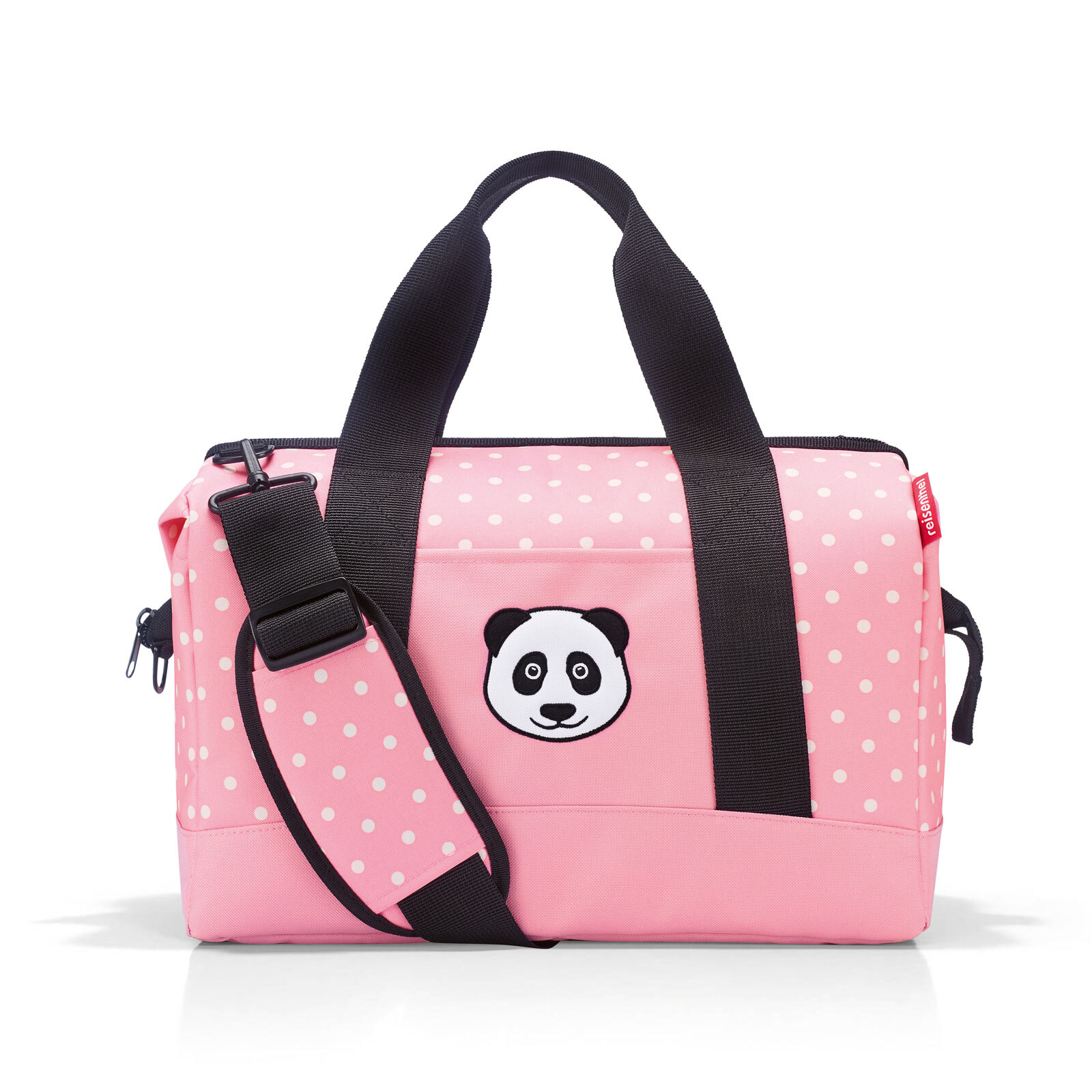 reisenthel Reisetasche ALLROUNDER M KIDS Panda Dots pink