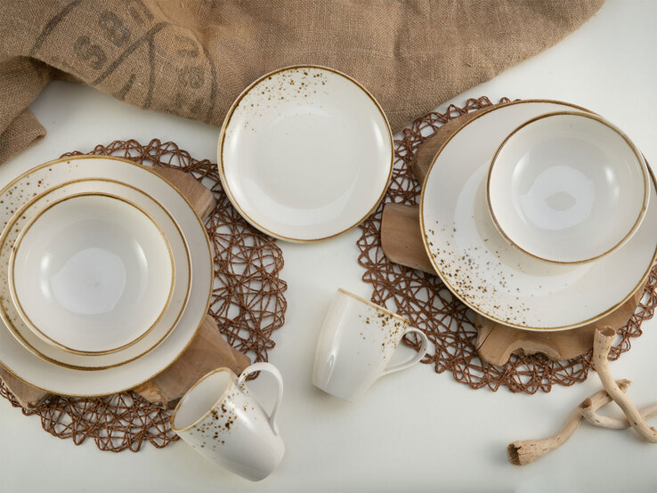 CreaTable Kaffeebecher NATURE COLLECTION Creme