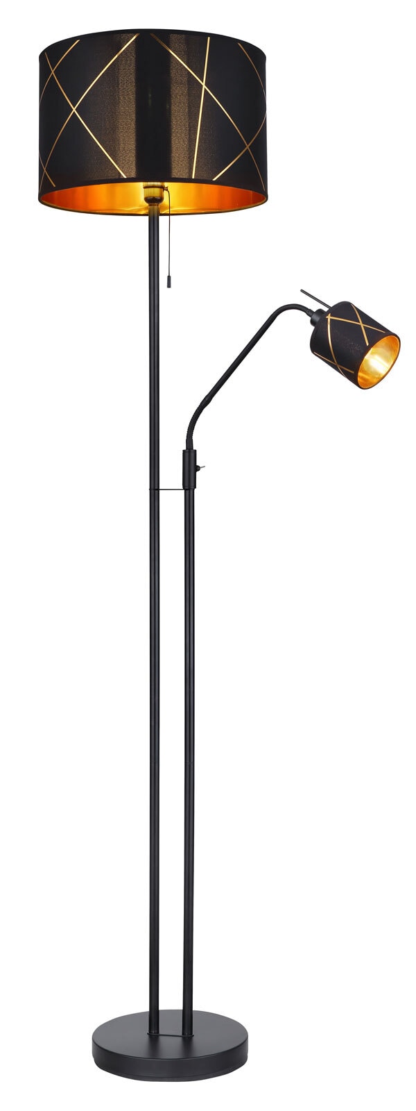 GLOBO Retrofit Stehlampe BEMMO 175 cm