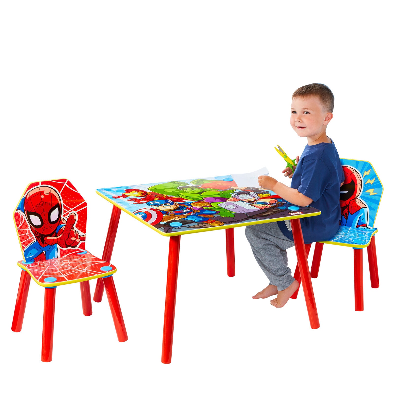 moose Kindersitzgruppe SPIDERMAN 3-teilig rot/ mehrfarbig