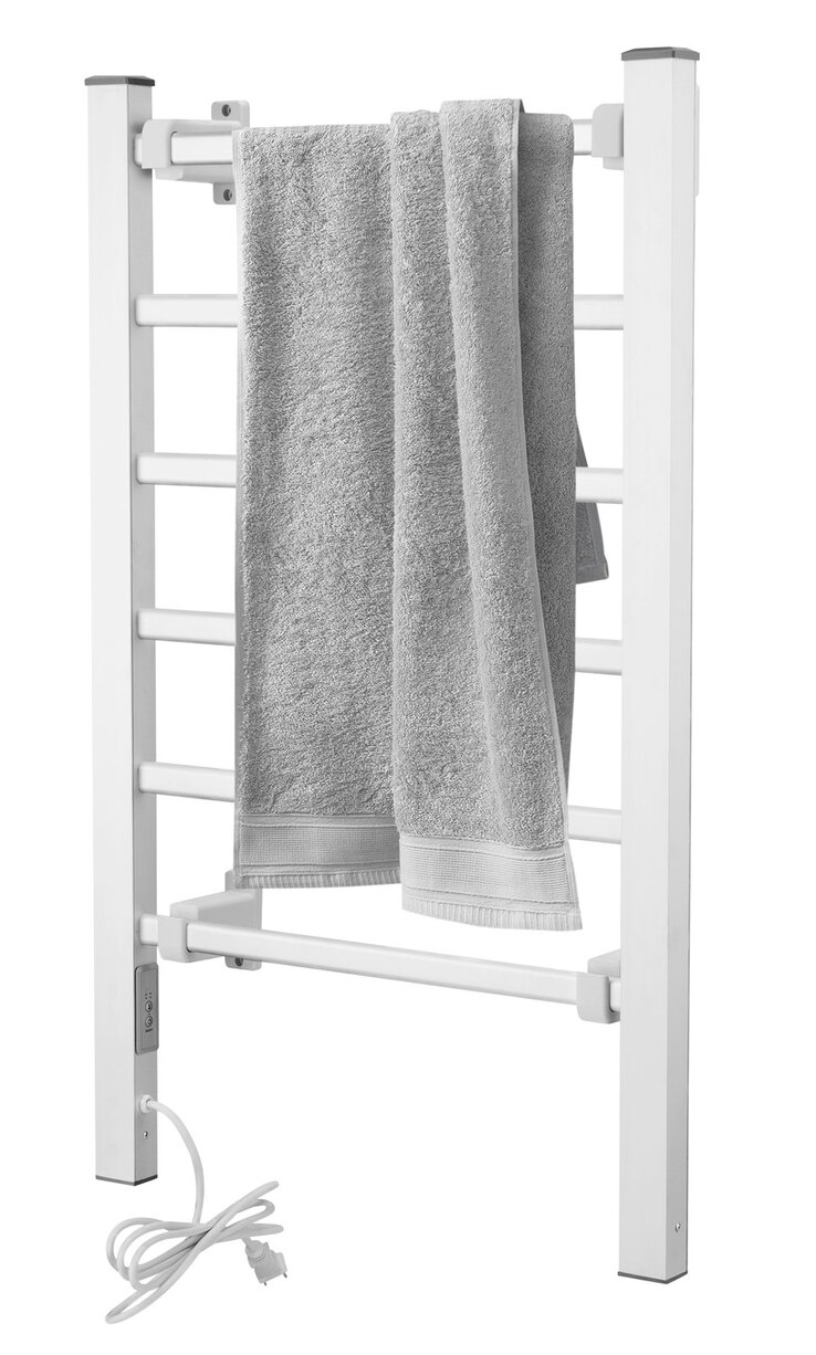 CASAVANTI Handtuchwärmer 90 x 53 x 35,5 cm silberfarbig