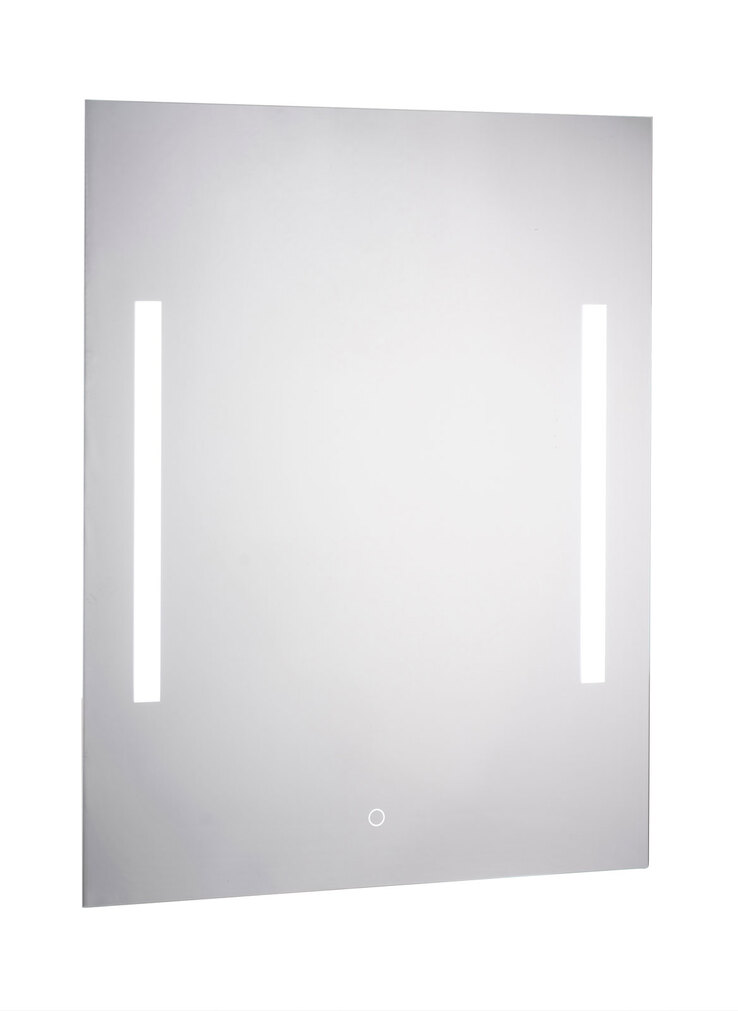 CASAVANTI Badspiegel beleuchtet mit LED 60 x 80 x 2,5 cm Spiegelglas