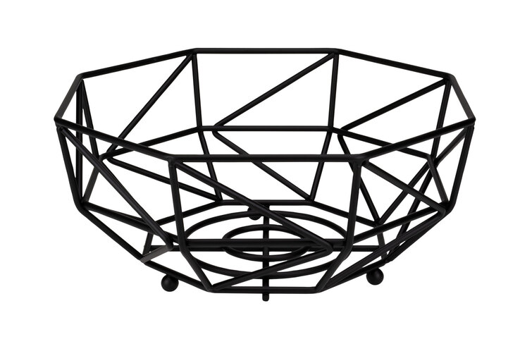 JUSTINUS Obstkorb LIFE STYLE 30 cm schwarz