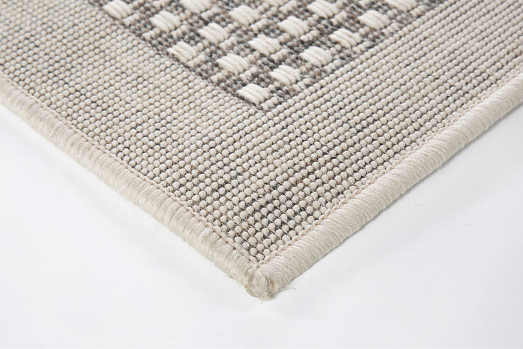 Webteppich SAVANNAH 200 x 285 cm hellbraun
