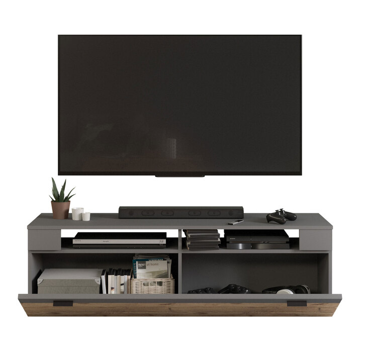 Lowboard FRENO Oak/ grau