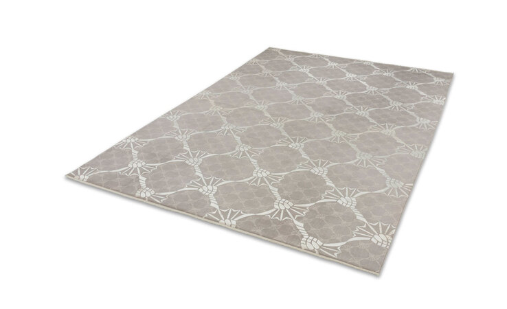 JOOP! Teppich CORNFLOWER DOUBLE 170 x 240 cm hellgrau