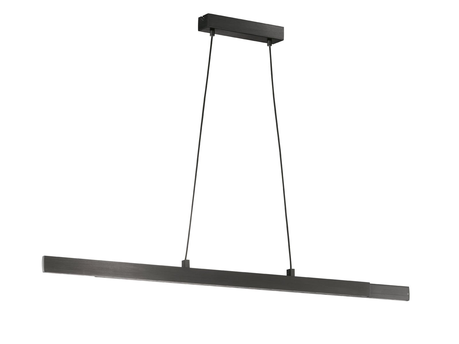 SCHÖNER WOHNEN-Kollektion LED Pendelleuchte STRIPE 110-140 cm schwarz