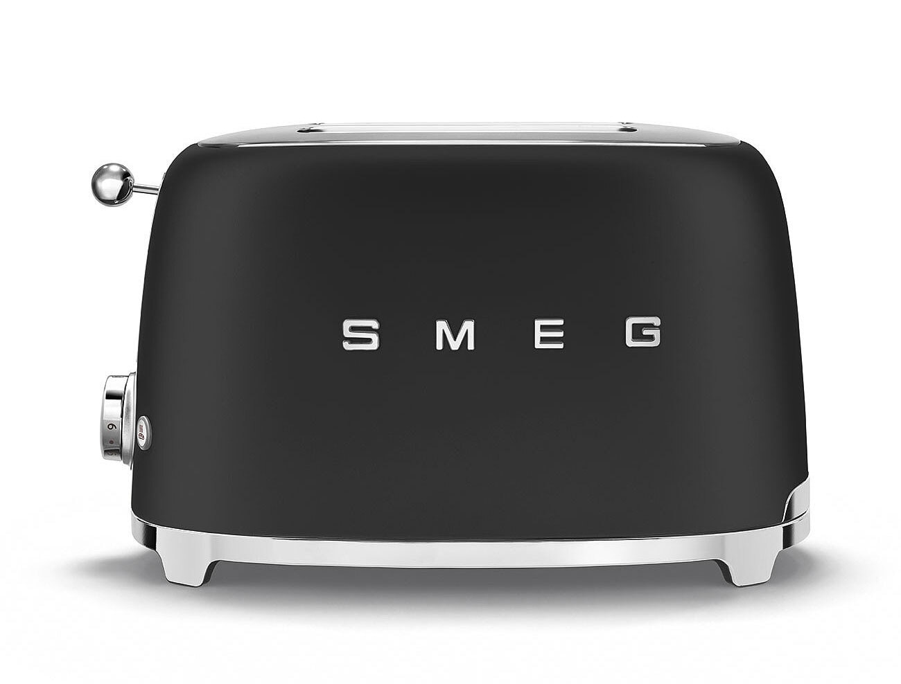 SMEG Toaster 2-Schlitz KOMPAKT schwarz matt