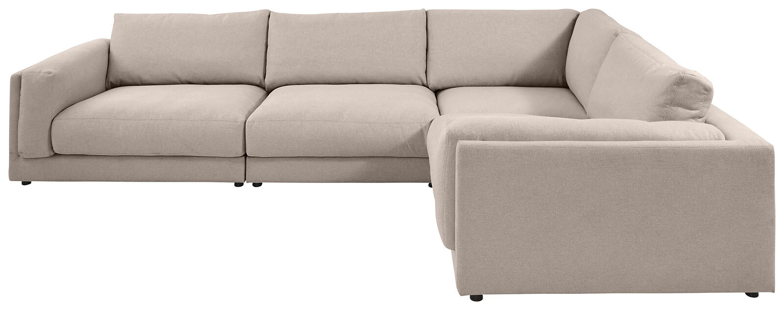 Ole Gunderson Ecksofa-Kombi LASSE II 345 x 252 cm taupe