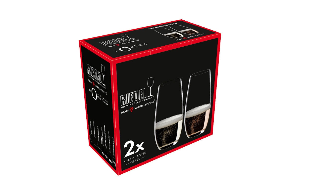 RIEDEL Champagnerglas THE O WINE 2er Set - je 264 ml