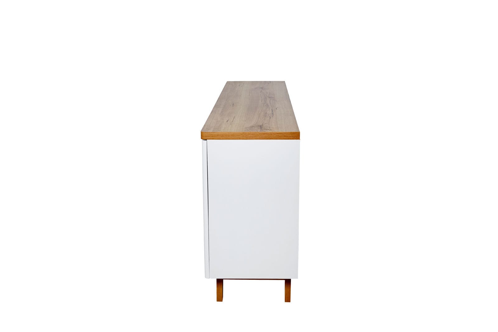 Sideboard LIBRE 180 x 77 cm Kerneiche/Weiß