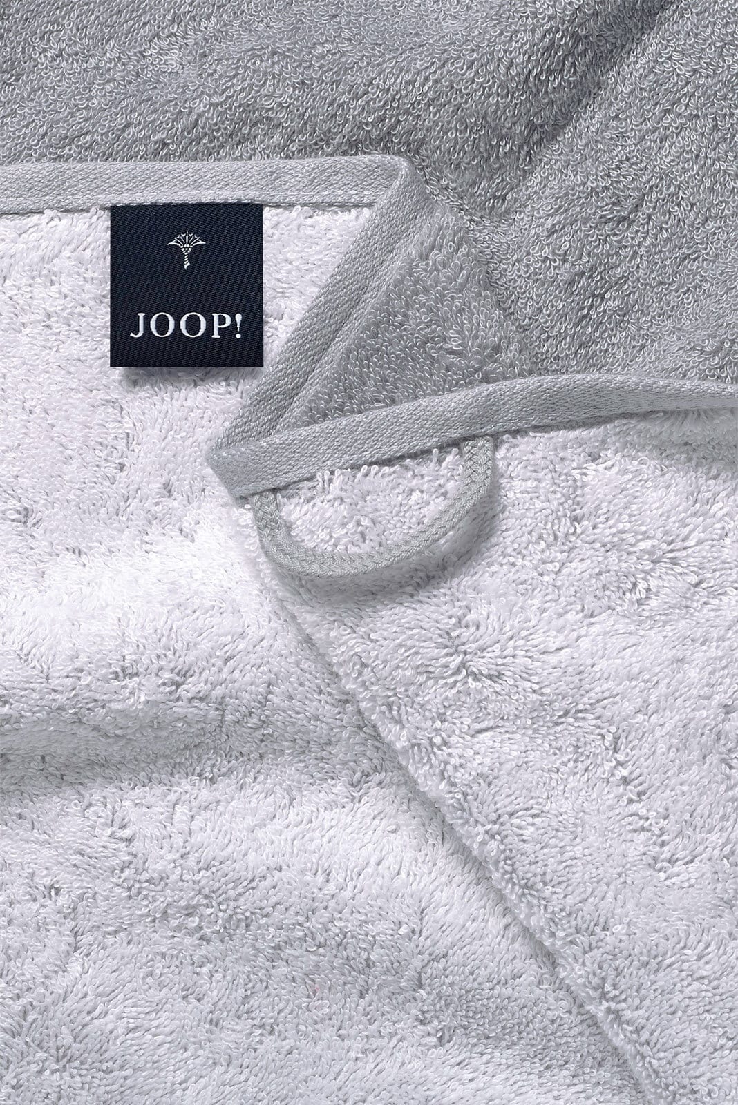 JOOP! Handtuch DOUBLEFACE 50 x 100 cm silbergrau