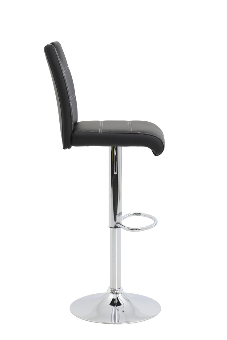 Barhocker MIRANDA L 2er Set schwarz