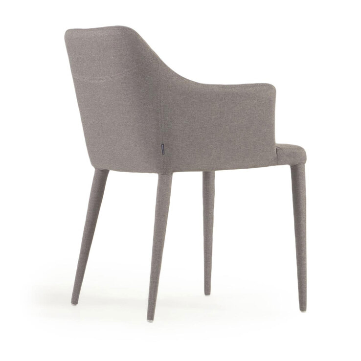 Kave Home Esszimmerstuhl CROFT 2er Set grau