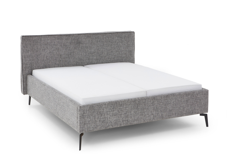 Bettgestell RIVA 180 x 200 cm grau