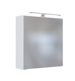 Spiegelschrank DAVOS 60 x 64 cm Weiß