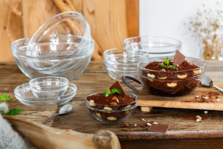 montana Schale :TREND 6er Set 12 cm 170 ml transparent