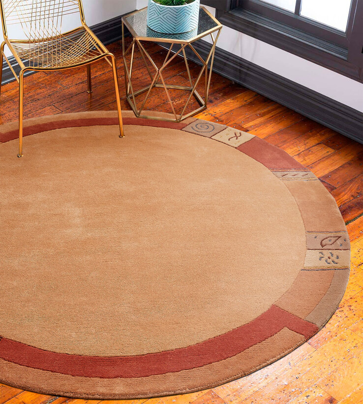 Teppich MANALI 150 cm orange