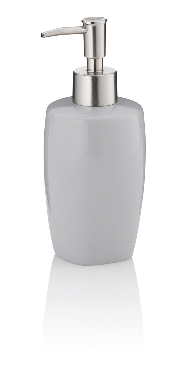kela Seifenspender LANDORA 400 ml Keramik grau