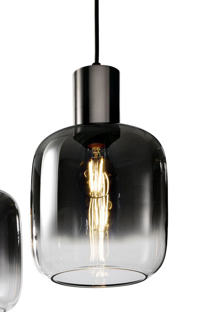 casaNOVA Retrofit Balkenpendel SVENJA 3-flg anthrazit