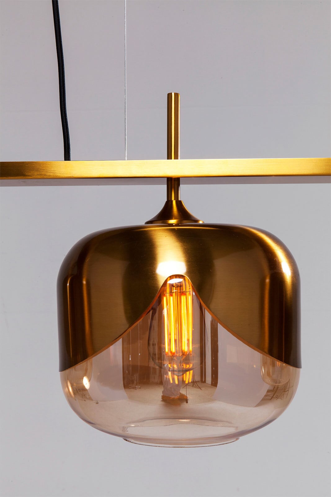 KARE DESIGN Retrofit Hängelampe GLOBLET QUATTRO goldfarbig