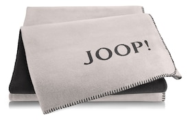 JOOP! Uni-Wohndecke DOUBLEFACE 150 x 200 cm schur/anthrazit 