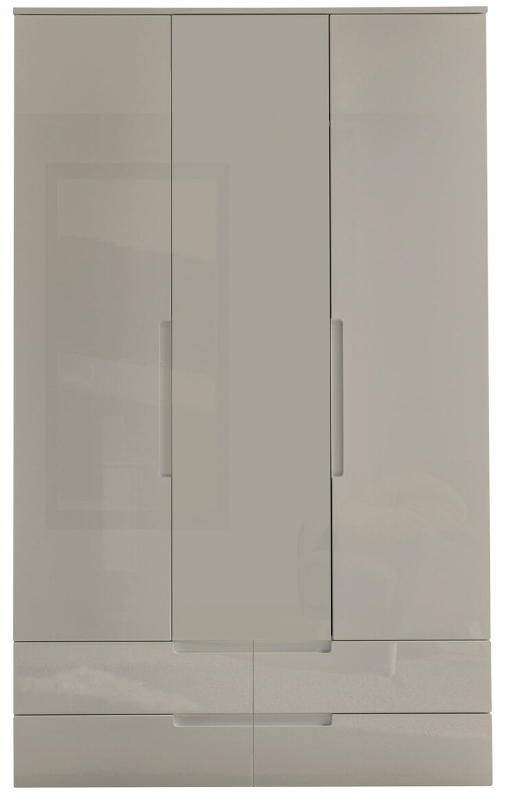 self Kleiderschrank JENNA 3-türig champager