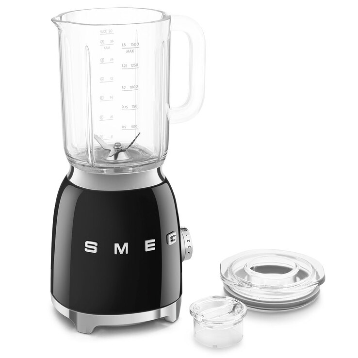SMEG Standmixer 50´s Style 1500 ml Schwarz