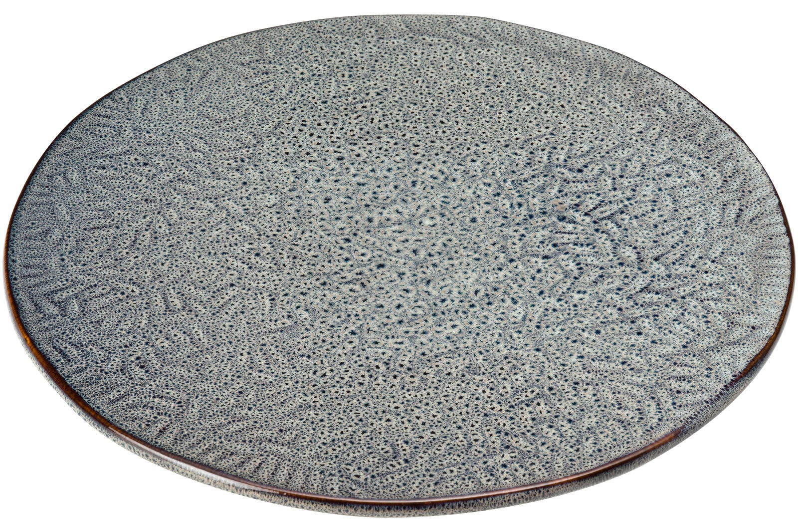LEONARDO Tortenplatte MATERA 34 cm Keramik anthrazit