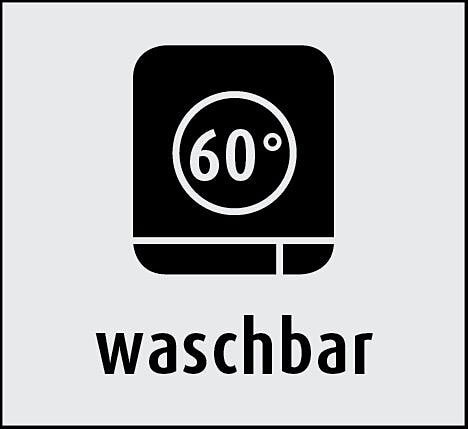 ROSS Uni-Frottier-Waschhandschuh VITA 16 x 22 cm silberfarbig