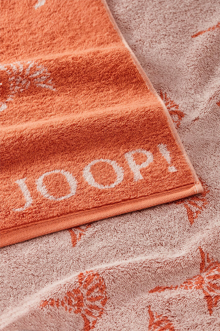 JOOP! Gästehandtuch MOVE FADED CORNFLOWER 30 x 50 cm apricot