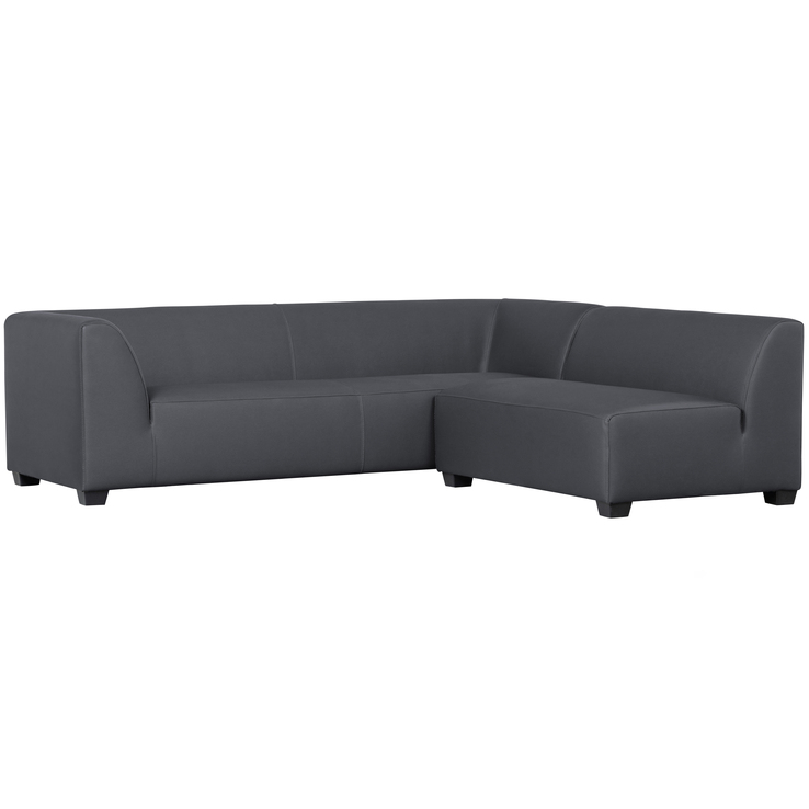 Loungesofa Outdoor HOLLANDIA 230 X 214 cm grau