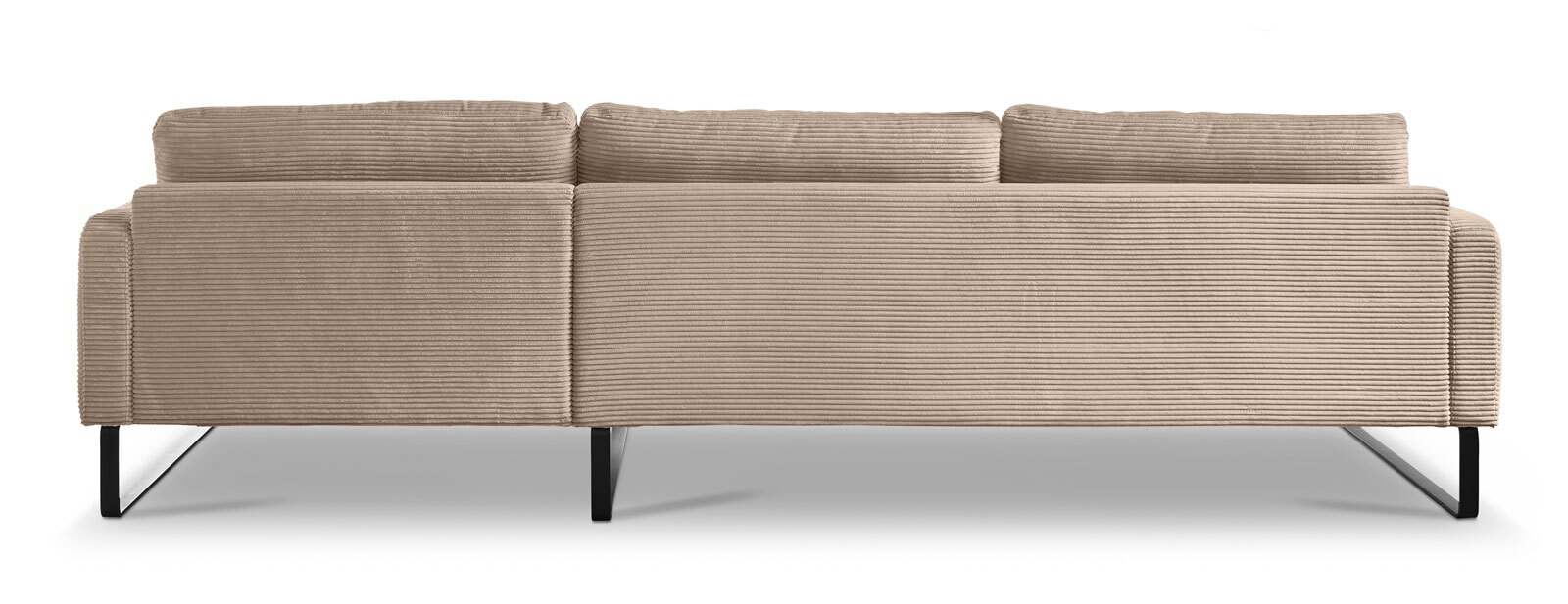 Ole Gunderson Ecksofa ROMA 298 x 154 cm Cord taupe