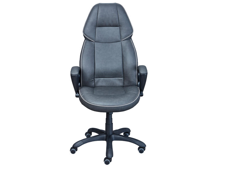 Drehstuhl FIETE grau / schwarz 71 x 123-133 x 65 cm