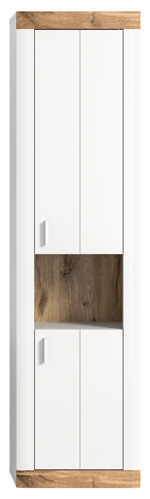 Hochschrank LAREDO 45 x 172 cm Weiß/ Eiche