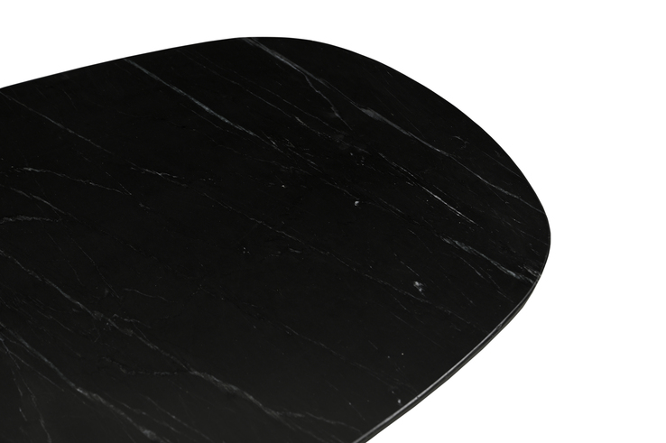 Couchtisch NOAH 120x70 cm Marmor Schwarz