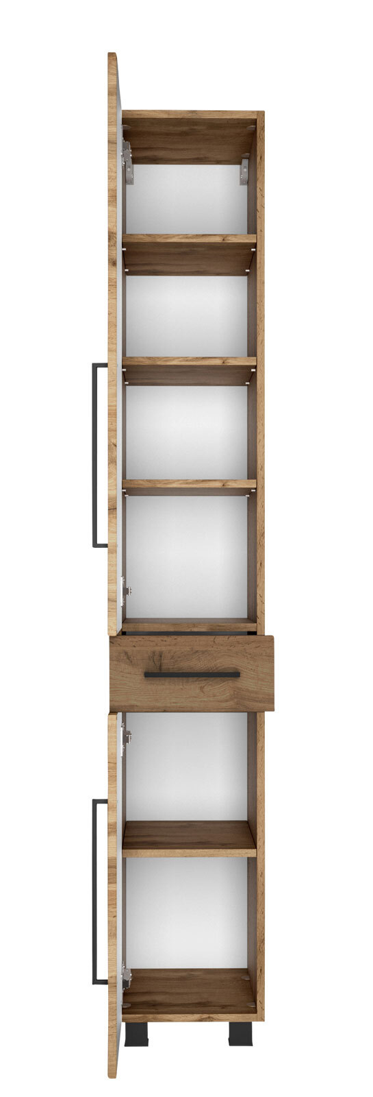 Hochschrank LUZERN 30 x 180 cm Wotan Eiche